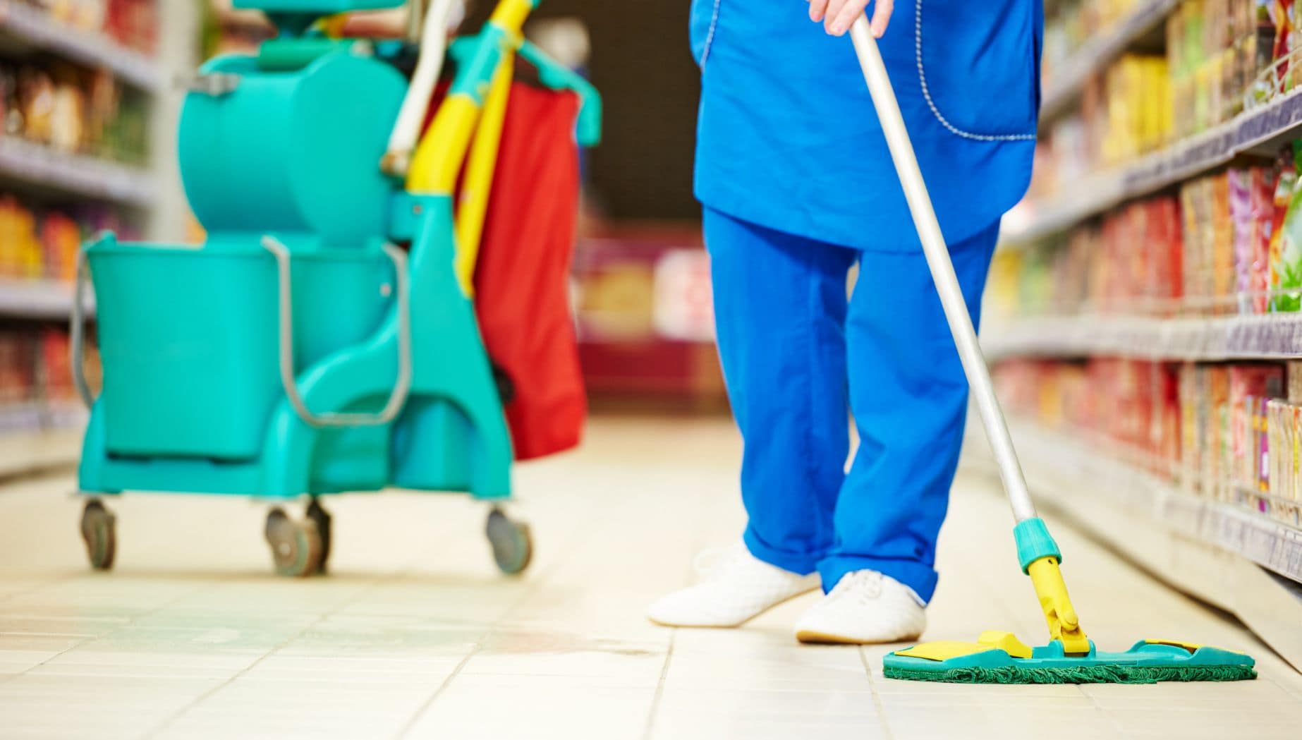 Nettoyage secteur tertiaire Nettoyage de commerce